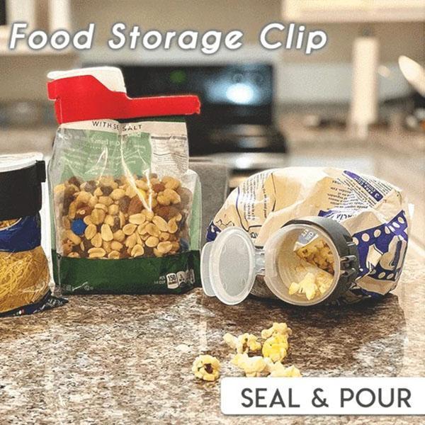 Clip Per Sacchetti Patatine: 9 Fermagli Alimentari In Plastica Con Molla Inox, Misure Assortite (grandi E Piccoli) Per Snack E Conservazione Cibi - 3