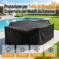 🔥 2026 HOT SALE + 50K+ VENDUTI + -50%! Copertura Impermeabile per Mobili da Esterno – Tessuto Oxford 210D, resistente ai raggi UV e al vento. Protegge set da patio, mobili da giardino e cuscini da pioggia, sole e polvere. 🪑✨