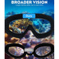 Family Wide View Swim Goggles