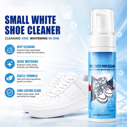 🧼Pulitore portatile in schiuma per scarpe da ginnastica con spazzola integrata