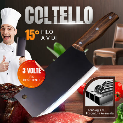 Coltello da Cucina Affilato e Resistente