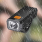 Faro per Bicicletta LED Impermeabile Ricaricabile con Clip