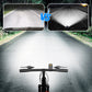 Faro per Bicicletta LED Impermeabile Ricaricabile con Clip