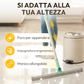 Scopa lavapavimenti multifunzionale in silicone