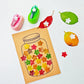 Set creativo per perforare fai da te per bambini