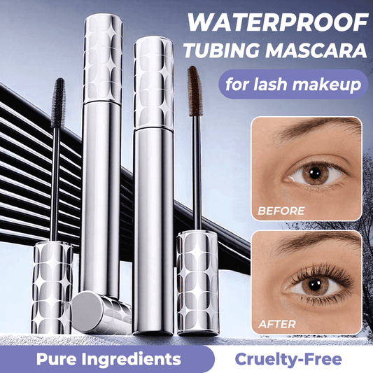 🎁 2 al prezzo di 1💖 Duo di mascara in tubetto nero e marrone per il trucco delle ciglia