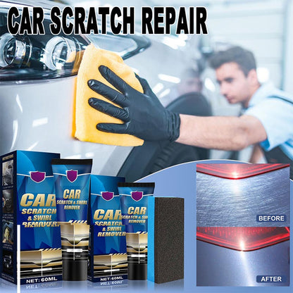 Crema per la rimozione dei graffi dall'auto (con spugna)