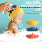 🔥 -50%! 🛁 Cuffia Doccia Impermeabile per Neonati – PP + TPE – 15×13 cm – Regolabile – Corona Cartone Animato – Giallo/Blu/Rosso – Protegge Occhi e Orecchie 👶