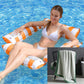 Sedia gonfiabile da piscina a strisce