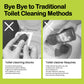 Air Freshener & Odor Purifying Hanging Deodorizer for Auto-Flush Toilets