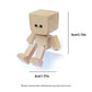 Piccola e Incantevole Figurina Oscillante in Legno