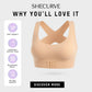 👙60% DI SCONTO ORA ! ✨ Reggiseno Posturale Senza Fili con Chiusura Anteriore – Supporto Morbido, Design a Spalline Incrociate & Comfort Tutto il Giorno 💖