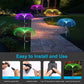 🔥ACQUISTA 1 E RICEVI 1 GRATIS (CONFEZIONE DA 2)🔥Luce ambientale solare impermeabile per prato esterno che cambia colore a forma di medusa