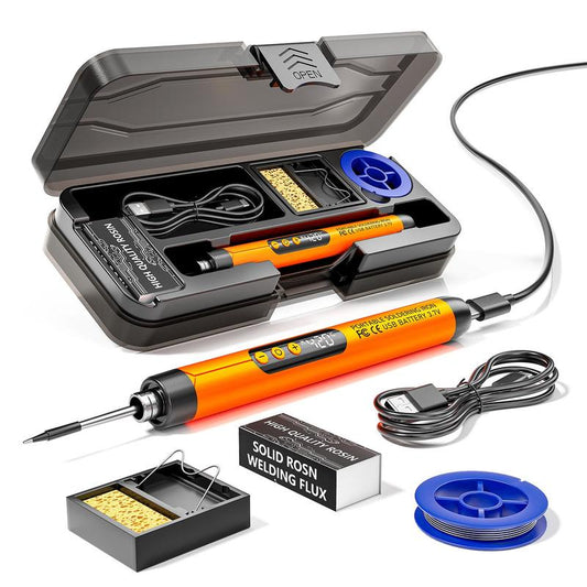 🎁Kit portatile elettrico per lucidatura e saldatura – Perfetto per tutte le superfici!