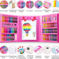 🎁Idea regalo di Natale 49%🎄Kit da disegno e colorazione da 208 pezzi💥