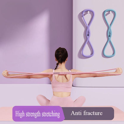 🏆 Vendita lampo ⚡ Oltre 50.000 pezzi venduti! 60% di sconto 💥🔥 Fasce elastiche di resistenza, fasce elastiche a forma di 8 per donne e uomini