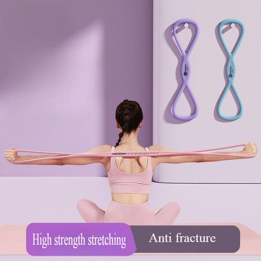 🏆 Vendita lampo ⚡ Oltre 50.000 pezzi venduti! 60% di sconto 💥🔥 Fasce elastiche di resistenza, fasce elastiche a forma di 8 per donne e uomini