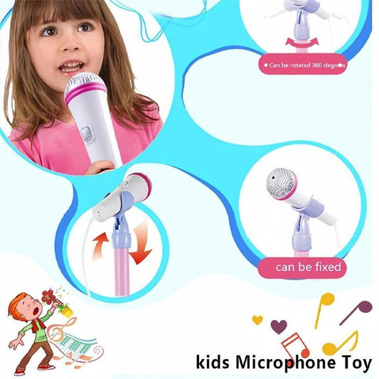 👩‍🎤Giocattolo musicale per bambini con macchina karaoke luminosa
