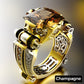 🎁2025 Hot Sale🔥Heavy Duty Vintage Zirconia Wide Band Ring