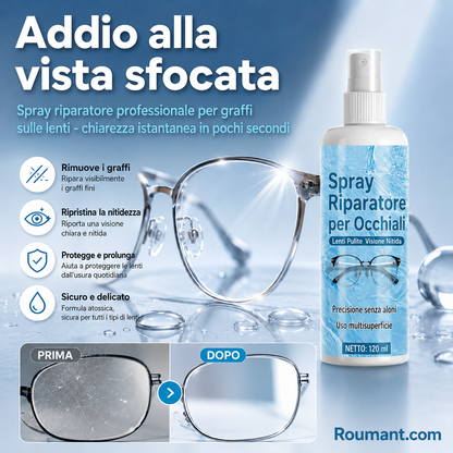 ⏰ -50% Offerta lampo | Spray per graffi sulle lenti 🔥