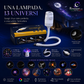 Lampada USB con proiezione del cielo stellato