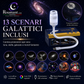 Lampada USB con proiezione del cielo stellato