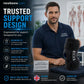 🦵 Ginocchiera Traspirante e Regolabile – Supporto Articolare Leggero per Sport e Vita Quotidiana, Comfort Ottimale 🏃‍♂️📦