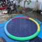 🔥Saldi estivi: 50% di sconto🔥Piscina gonfiabile da esterno e tappetino con spruzzi d'acqua