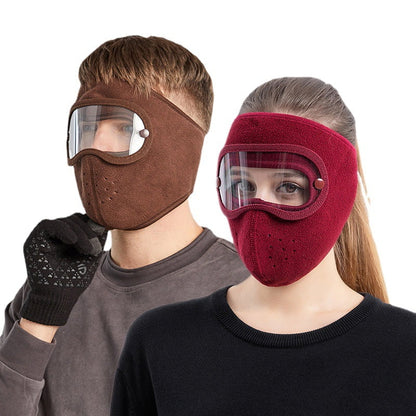 Maschera Invernale con Occhiali Antiappannamento