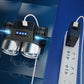 Faro per Bicicletta LED Impermeabile Ricaricabile con Clip