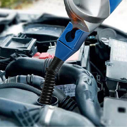 Strumento di drenaggio flessibile a imbuto a scatto