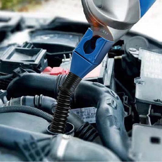 Strumento di drenaggio flessibile a imbuto a scatto