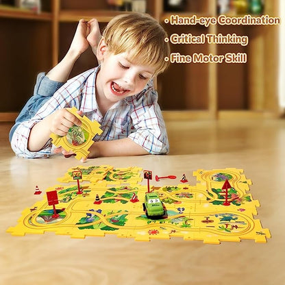 💥 SALDI SCONTO DEL 50%! 🚀 Puzzle educativo e gioco di circuiti per bambini 🧩🎉