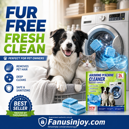 ✨️50% di Sconto Incredibile！🐈🐕Ideali per chi ha animali domestici! 🥼Goditi un bucato senza peli dopo ogni lavaggio! Più pulito e sicuro!💦 Pastiglie Detergenti per Lavatrice per Proprietari di Animali