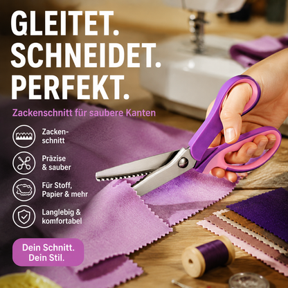 📢📢 60% DI SCONTO!! 🥳✨ Forbici a zigzag multifunzione, forbici dentellate ✂️🧵