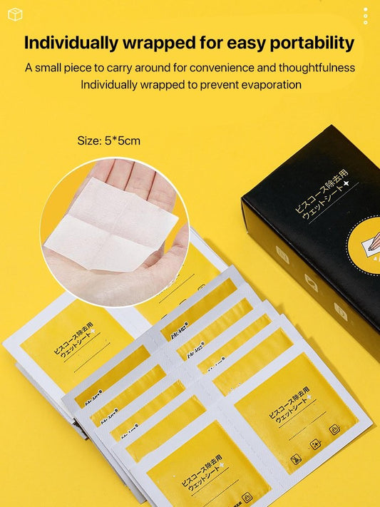 Salviette multifunzionali per la rimozione istantanea di etichette e adesivi