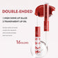 16 Colors Double Ended Highlighting Lip Gloss - High-shine Long-lasting