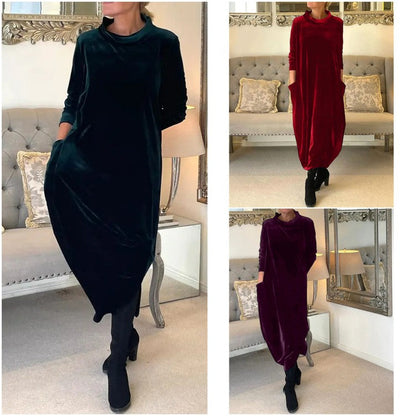 New✨Elegant & Cozy Velvet Dress