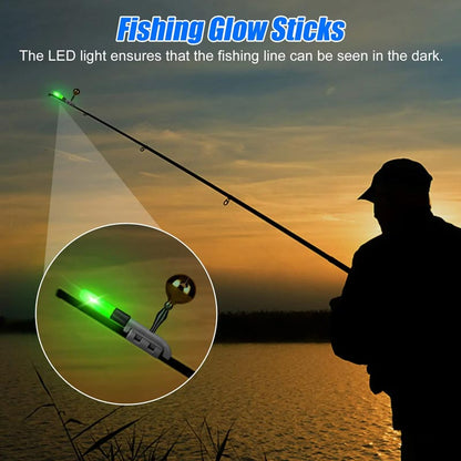 BUY 2 FREE 3🎣Fishing Rod LED Light with Buzzer Bell