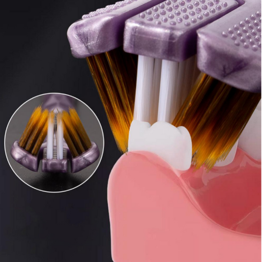 🔥Hot Sale🔥Tri-Head Multi-Angle Cleaning Toothbrush