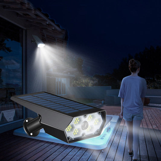 Outdoor Motion Sensor Solar Light Fake Camera