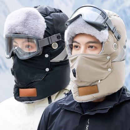 Cappello da cacciatore caldo con striscia di sicurezza riflettente