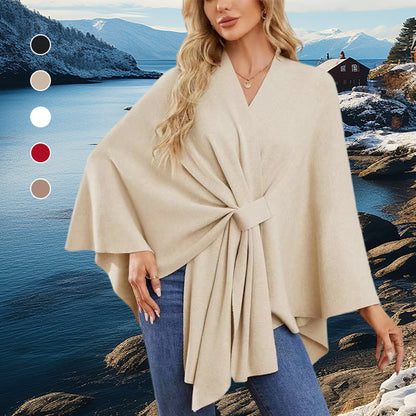 Women’s Cross Front Shawl Wrap