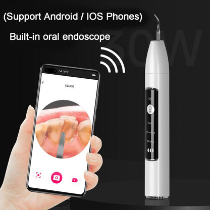 Wireless Visible Ultrasonic Tooth Cleaner