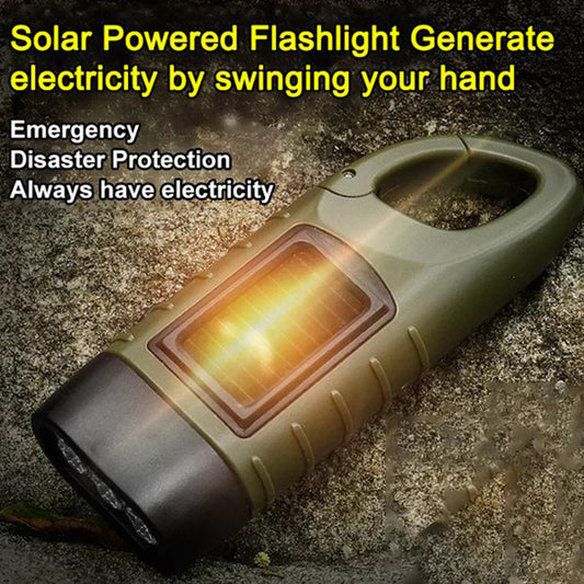 🔥🎁Nuovo arrivo, sconto del 50%💥 Torcia solare portatile per esterni 🔦