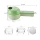 🔥Offerta imperdibile: SCONTO DEL 50%🔥 Set tritatutto 4 in 1 senza fili per verdure – Ricaricabile tramite USB, ideale per aglio, zenzero e peperoncino 🧄