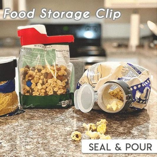 🔥Hot Sale🔥Clip per sacchetti di conservazione alimenti Seal And Pour