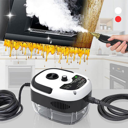 ⏰⏰Pulitore a Vapore Portatile ad Alta Temperatura 2500W con Pressione