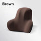 Poggiatesta e supporto lombare in memory foam per sedile auto