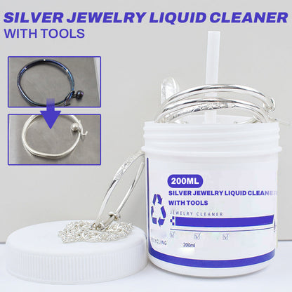 200ml Jewelry Liquid Cleaner with Tools